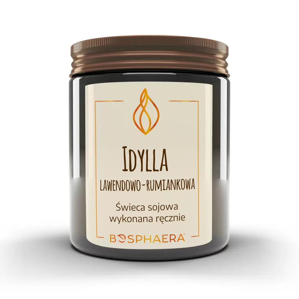 Sojowa świeca zapachowa Lawendowo - Rumiankowa | Bosphaera