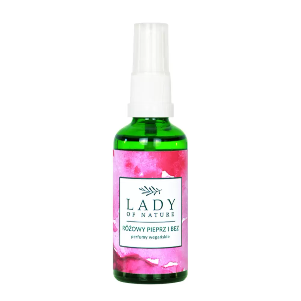 Luksusowe perfumy botaniczne - Różowy Pieprz i Bez | Lady of Nature