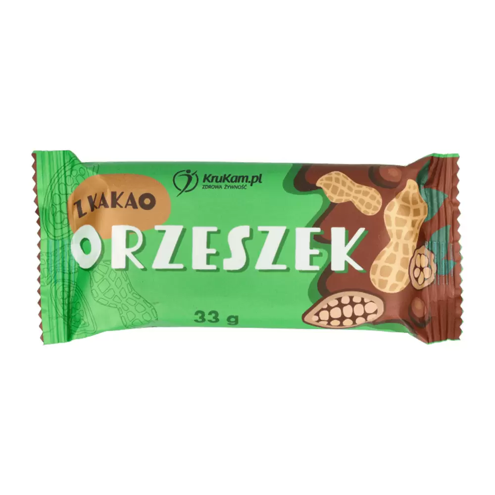 Baton Orzeszek z kakao w czekoladzie | KruKam