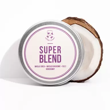 Super Blend - masło shea, masło kakaowe, olej kokosowy | Cztery Szpaki