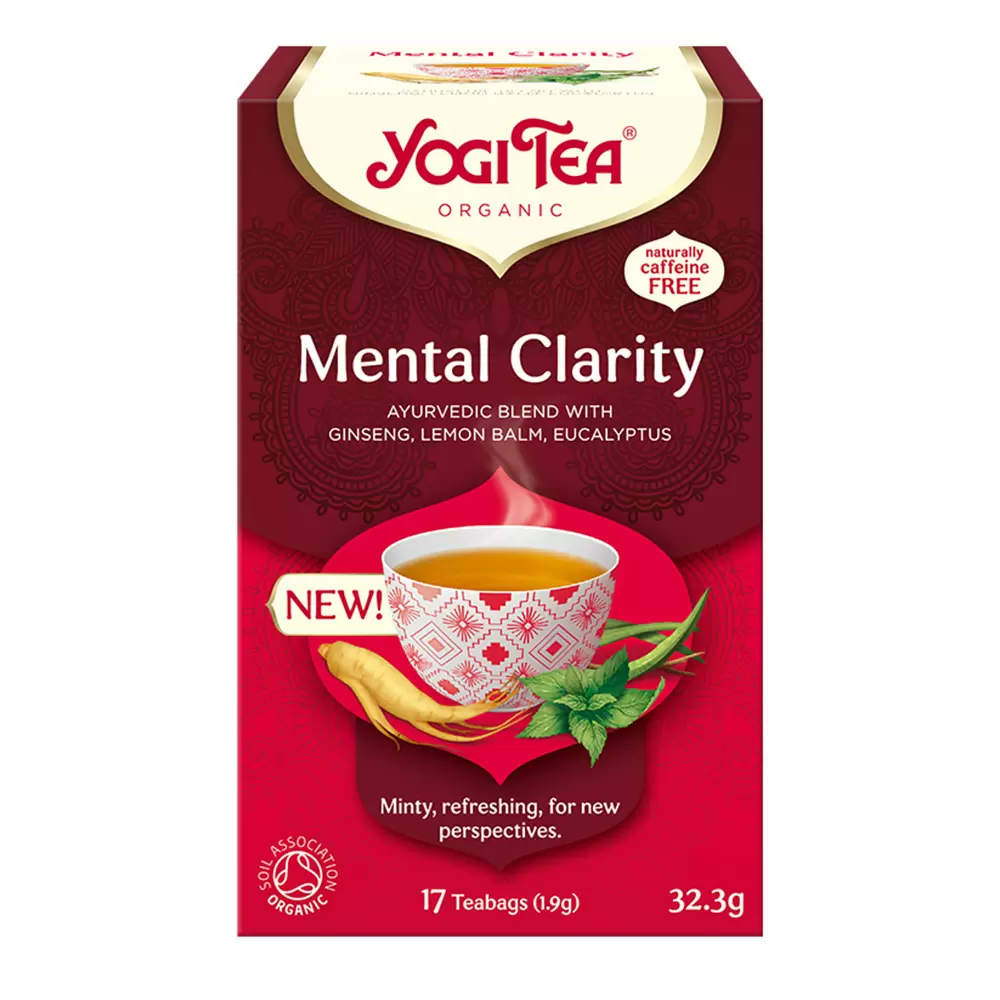 Herbata ajurwedyjska Jasność Umysłu MENTAL CLARITY | Yogi Tea