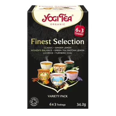 Herbata ajurwedyjska - wyborny zestaw FINEST SELECTION | Yogi Tea