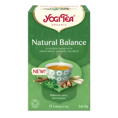 Herbata ajurwedyjska Naturalna Równowaga NATURAL BALANCE | Yogi Tea