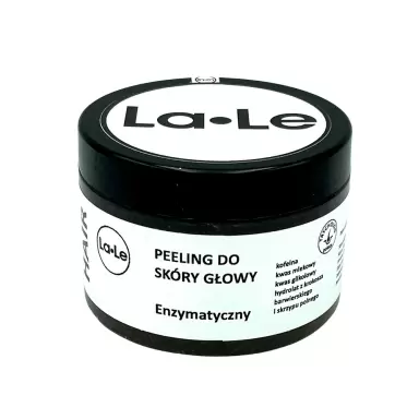 Peeling do skóry głowy - ENZYMATYCZNY | La-Le