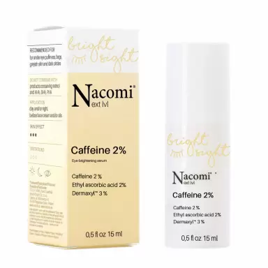 Serum rozświetlające pod oczy z kofeiną 2% | Nacomi
