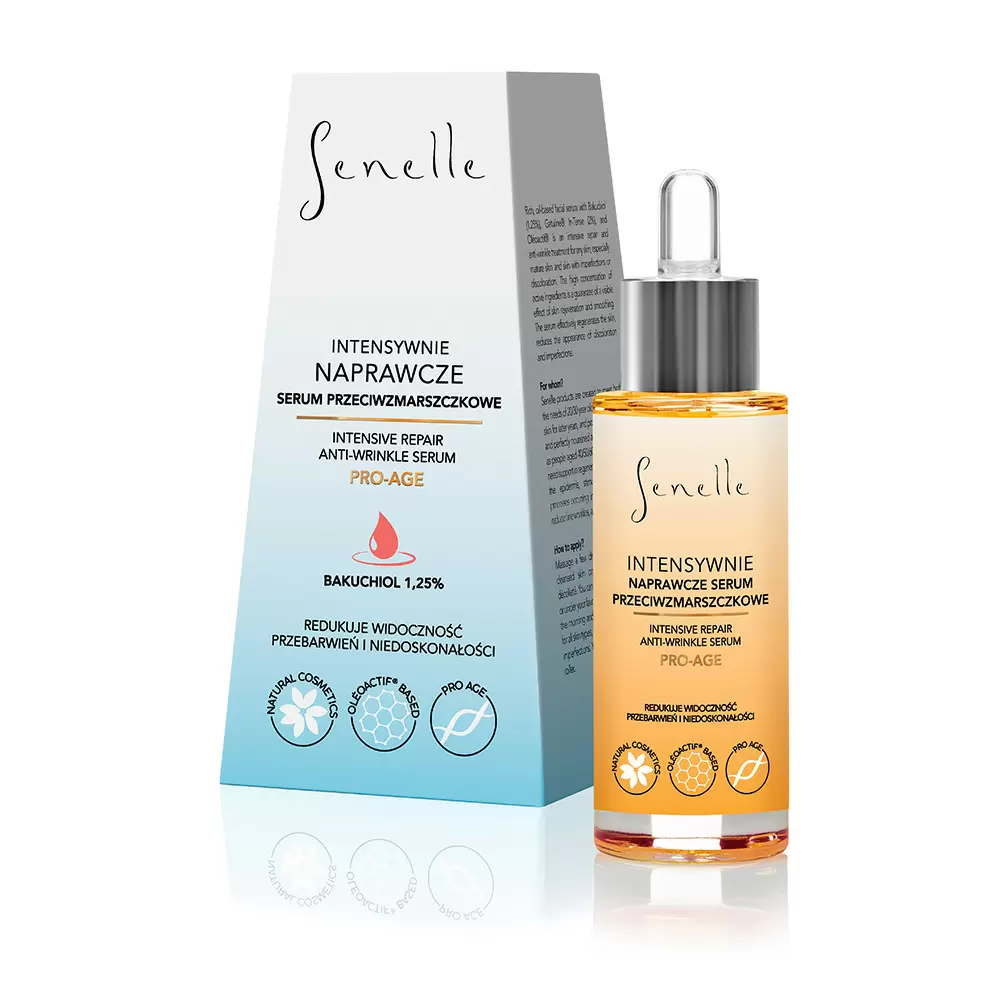Naprawcze serum przeciwzmarszczkowe PRO-AGE | Senelle Cosmetics