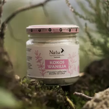 Balsam do ciała Kokos i Wanilia | Natu Handmade