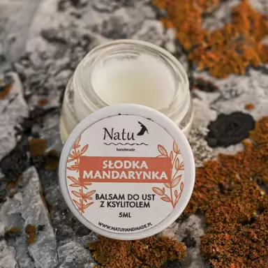 Balsam do ust Słodka Mandarynka | Natu Handmade