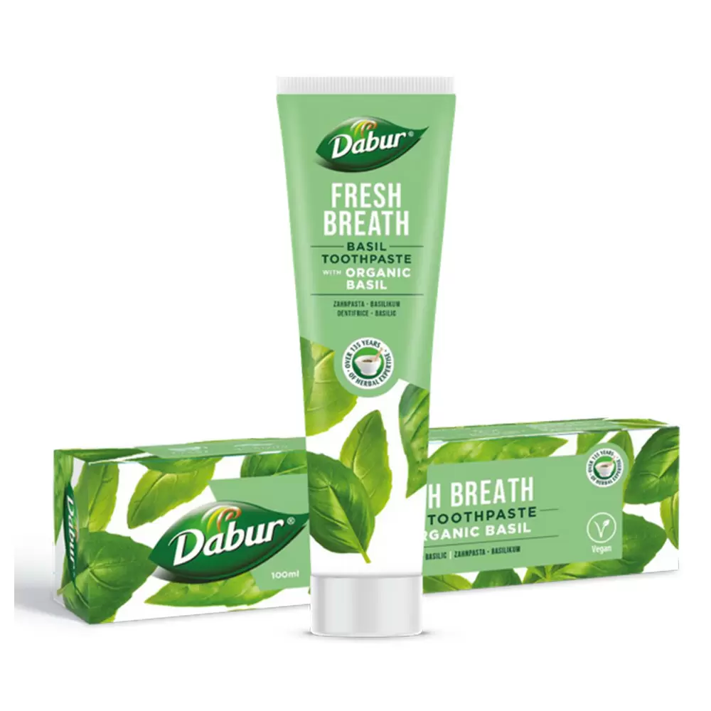 Pasta do zębów z organiczną bazylią | Dabur