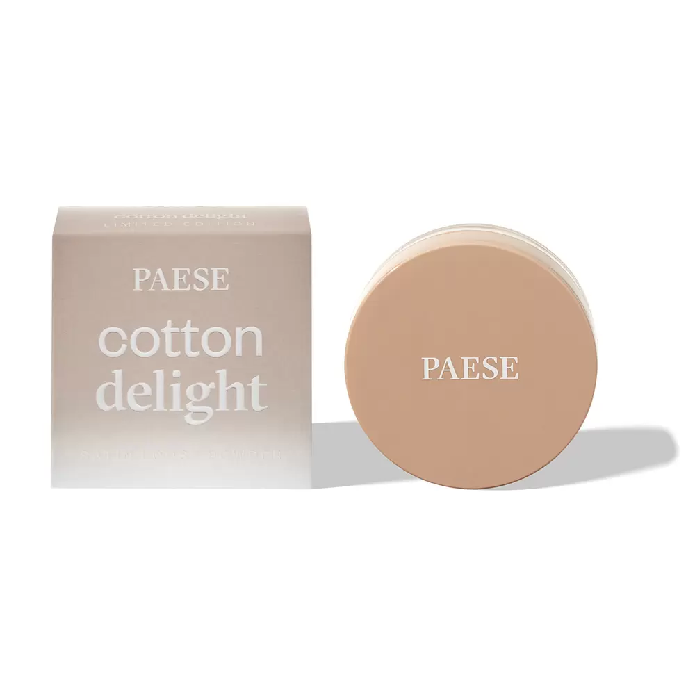 Puder satynowy  COTTON DELIGHT | PAESE