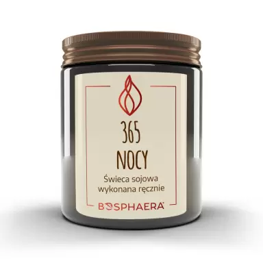 Sojowa świeca zapachowa 365 Nocy | Bosphaera