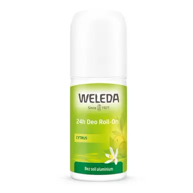 Dezodorant cytrusowy roll on 24h | Weleda