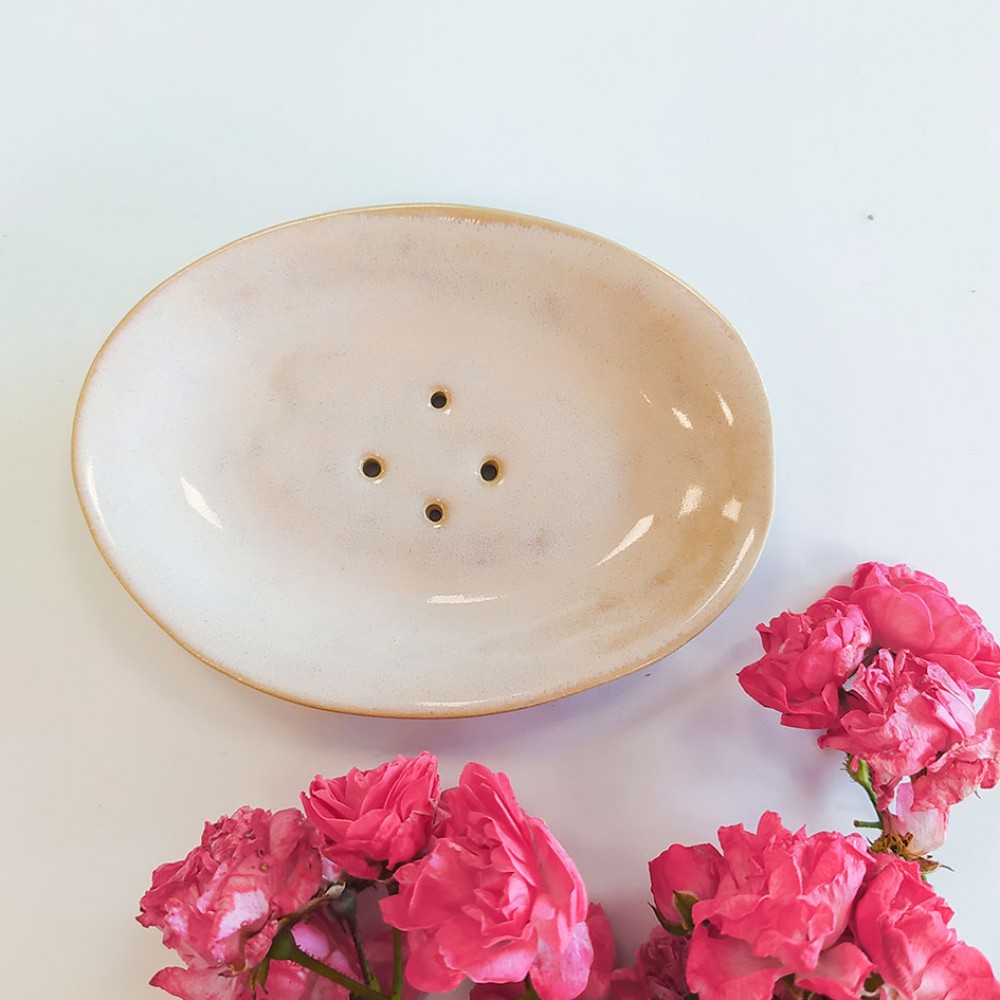 Mydelniczka Ceramiczna - Róż Kwarcowy | Inni producenci