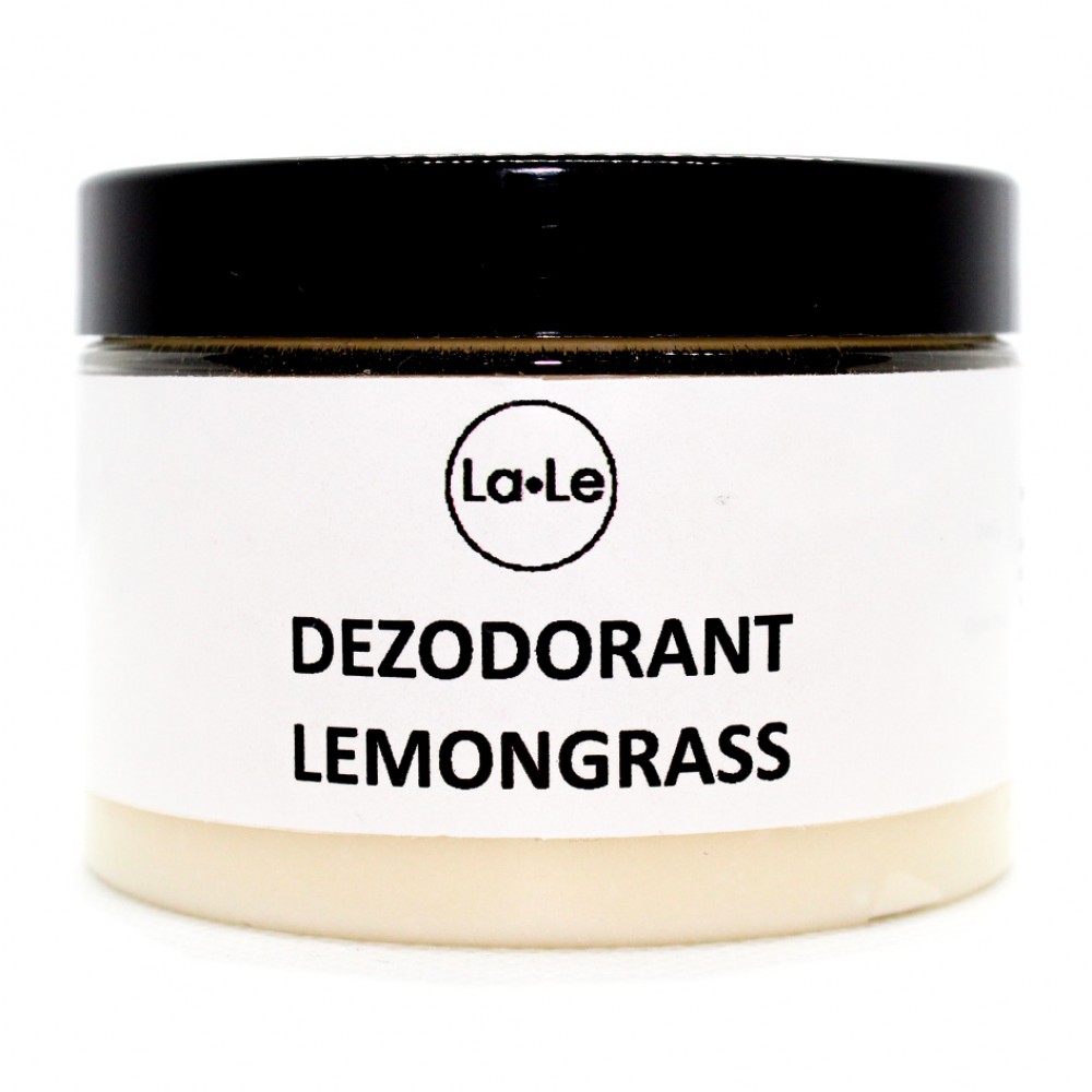 Dezodorant ekologiczny w kremie z olejkiem z trawy cytrynowej 150ml (plastik) | La-Le