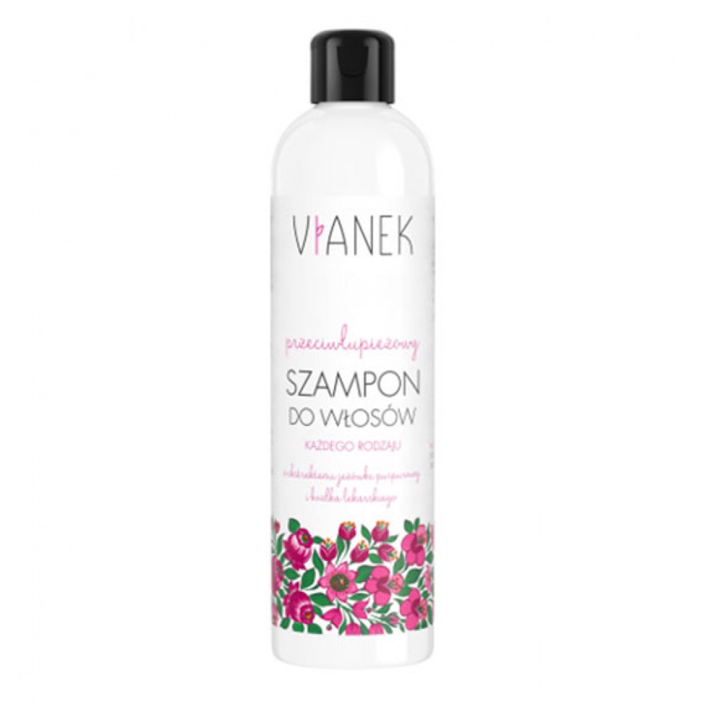 Przeciwłupieżowy szampon do włosów z kwasem salicylowym | Vianek