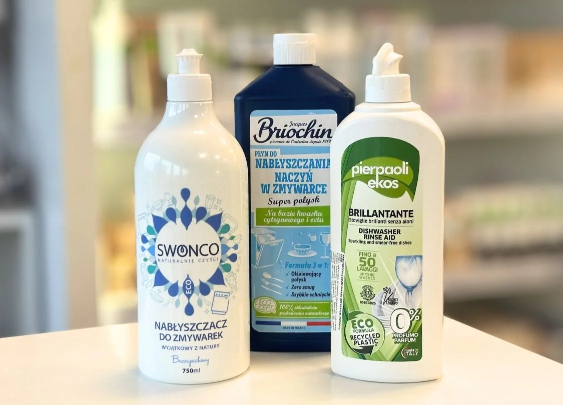 Ekologiczny nabłyszczacz do zmywarki