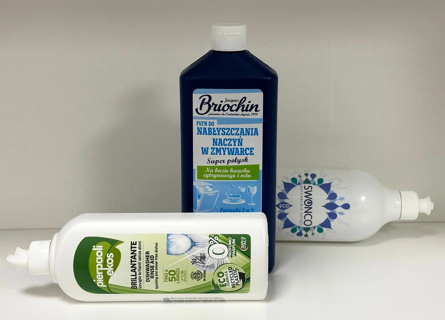 Ekologiczny nabłyszczacz do zmywarki