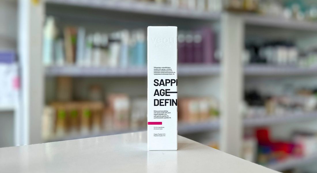Maska Veoli Botanica peptydy miedziowe
