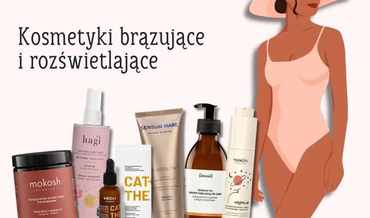 Kosmetyki brązujące i rozświetlające