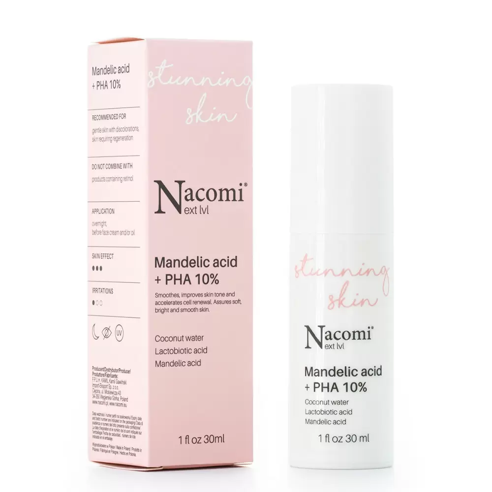 Serum z kwasem migdałowym + PHA NEXT LEVEL | Nacomi