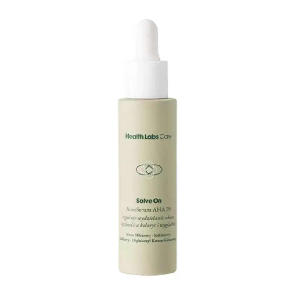 AcneSerum do twarzy AHA 5% Solve On | Health Labs Care