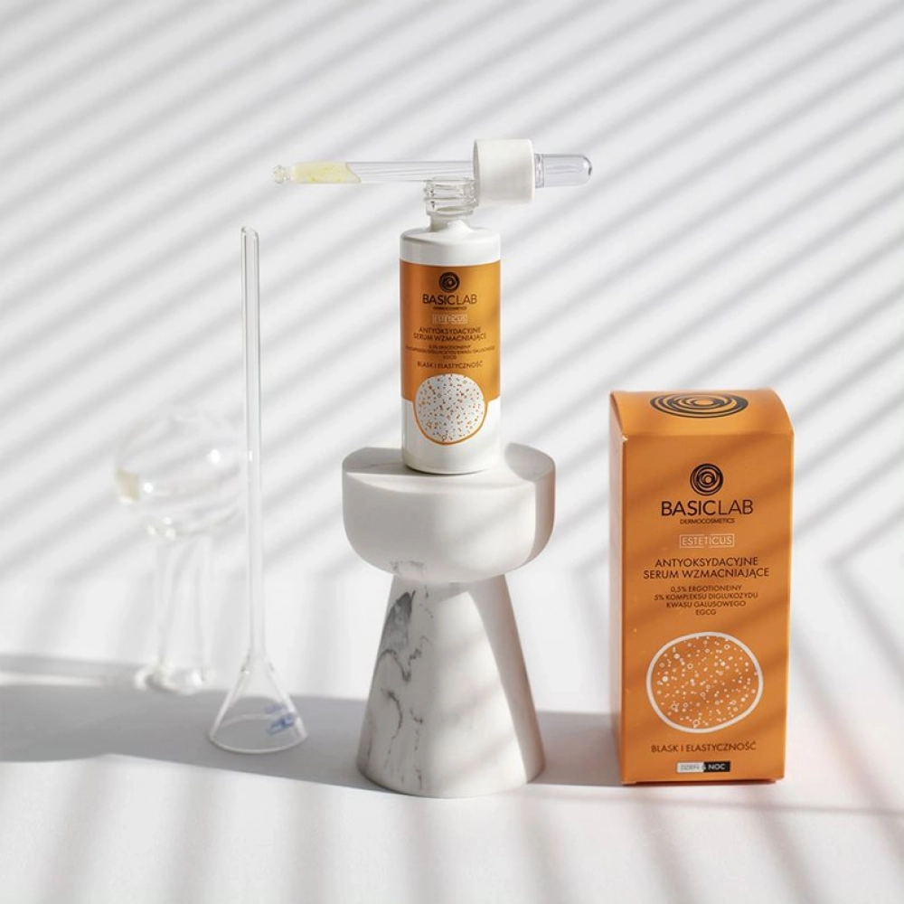 Antyoksydacyjne serum wzmacniające Blask i Elastyczność | BasicLab