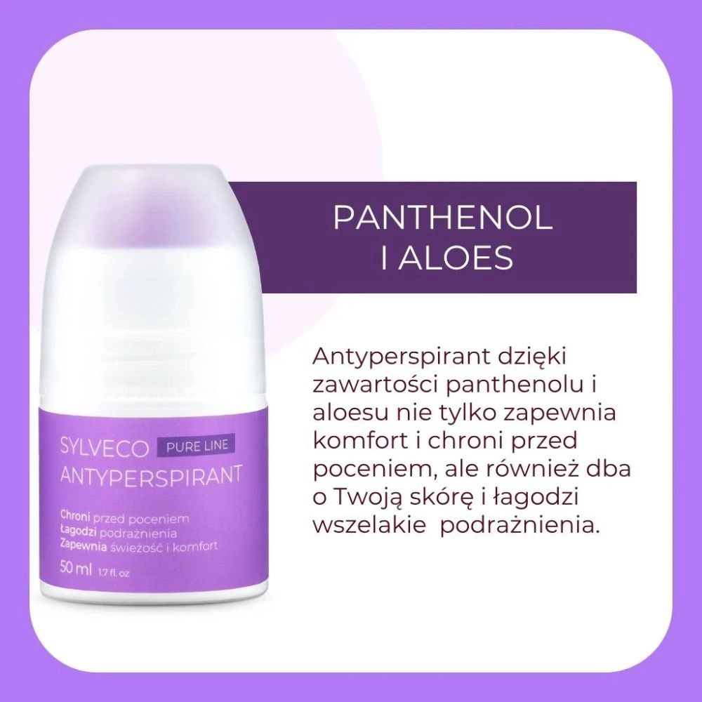 Antyperspirant PURE LINE | Sylveco