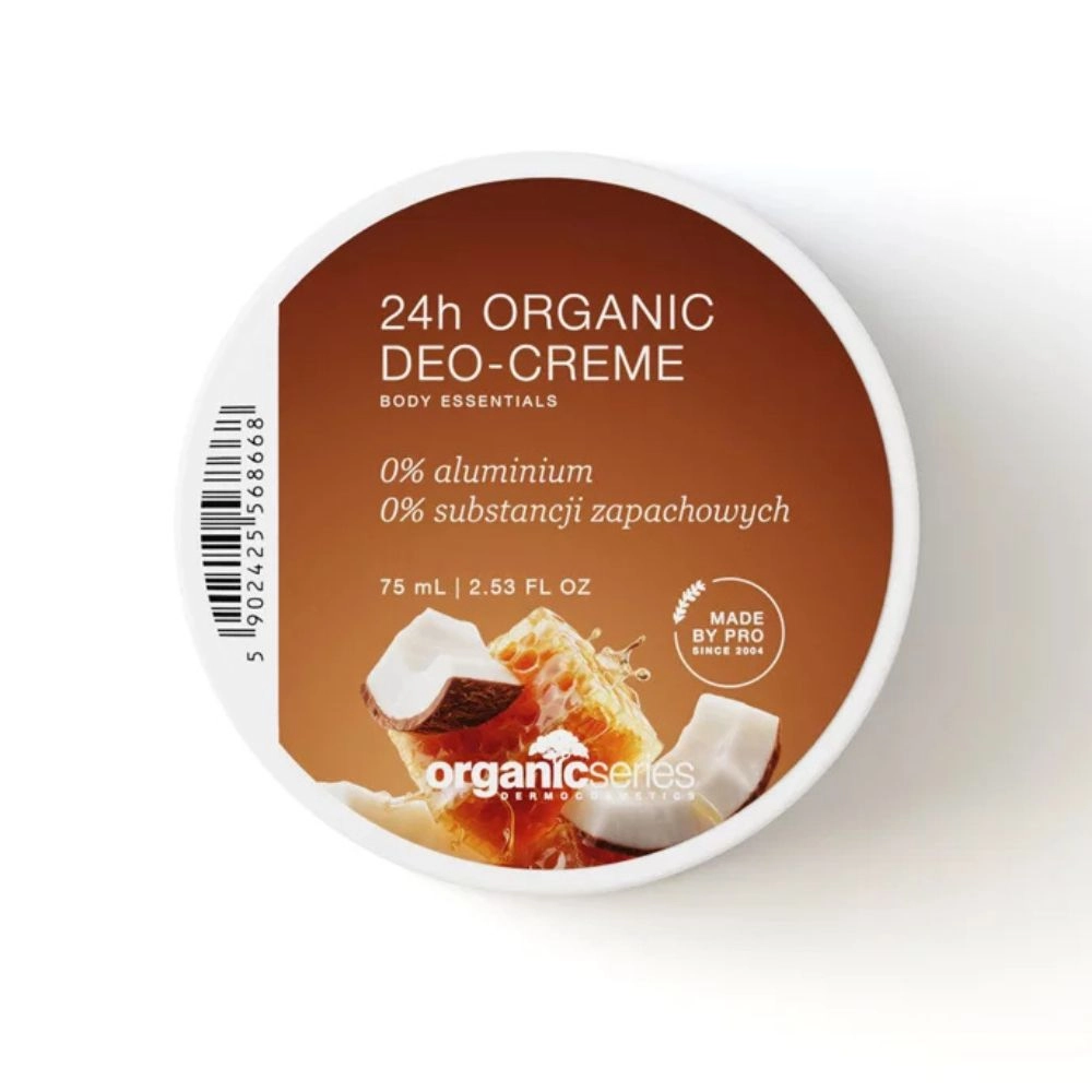 Balsam dezodorujący pod pachy 24h | Organic Series