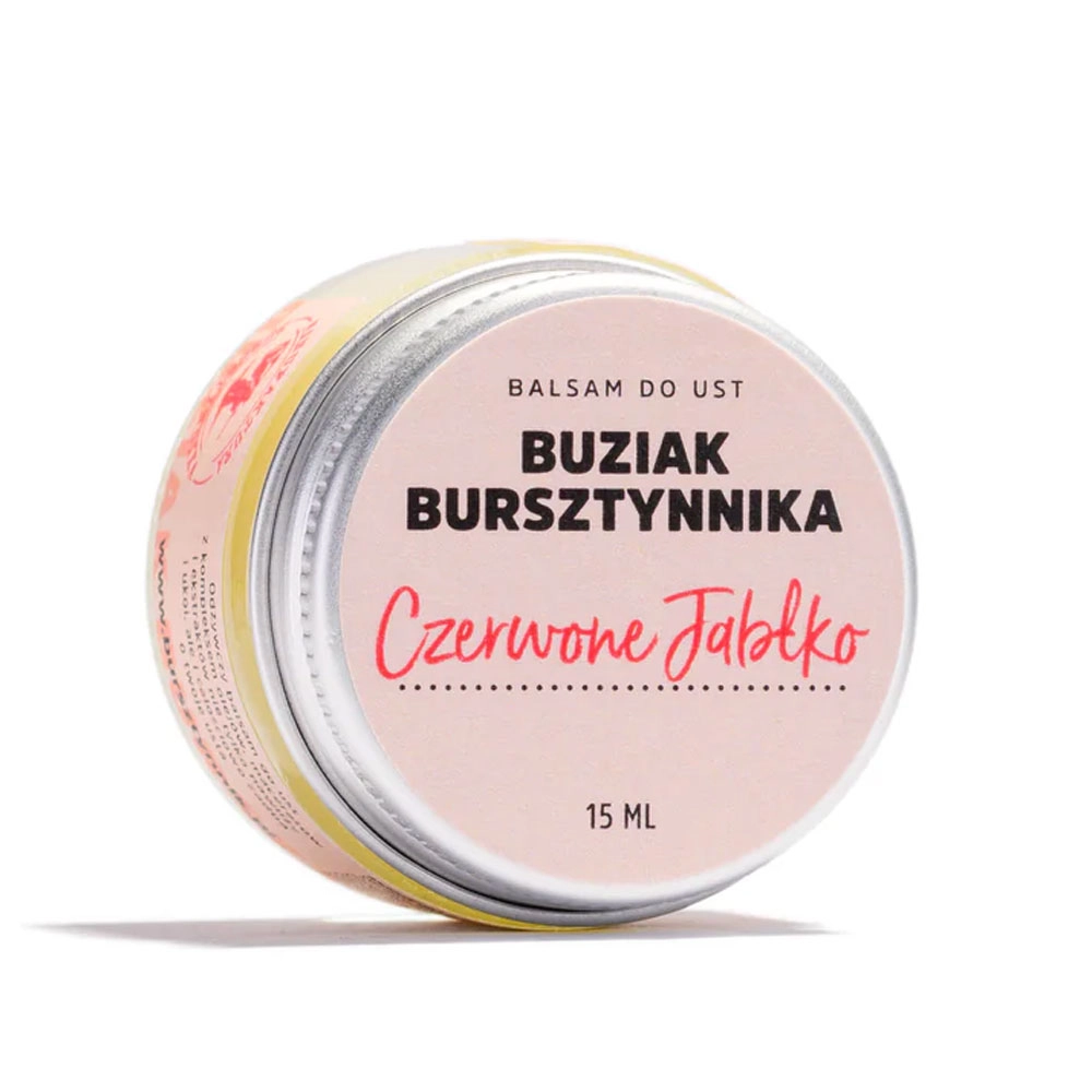 Balsam do ust Czerwone jabłko | Manufaktura Bursztynnika