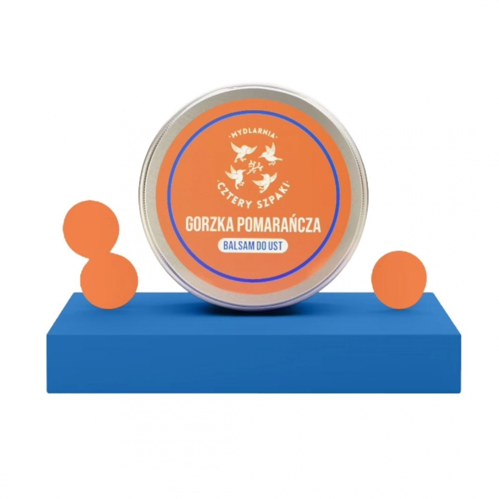 Balsam do ust Gorzka pomarańcza | Cztery Szpaki