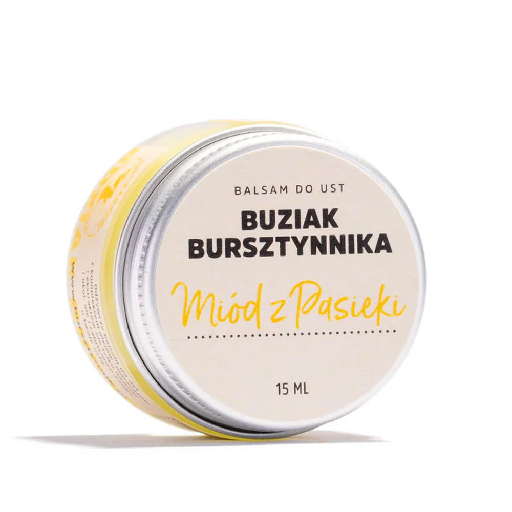 Balsam do ust Miód z pasieki | Manufaktura Bursztynnika