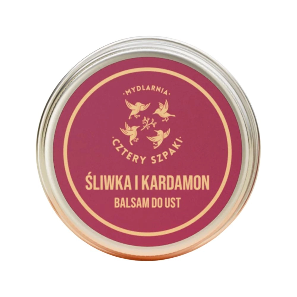 Balsam do ust Śliwka i Kardamon | Cztery Szpaki