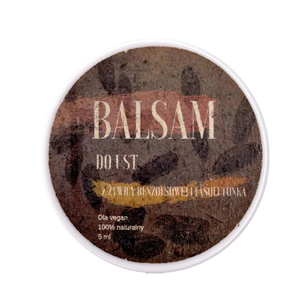 Balsam do ust z fasoli tonka i żywicy benzoesowej | Trawiaste