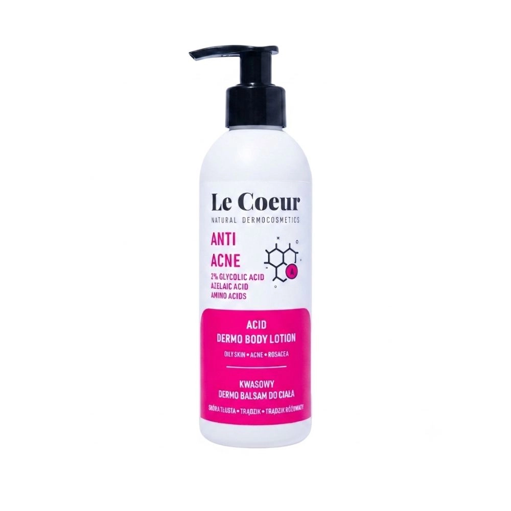 Balsam kwasowy do ciała Anti Acne | Le Coeur