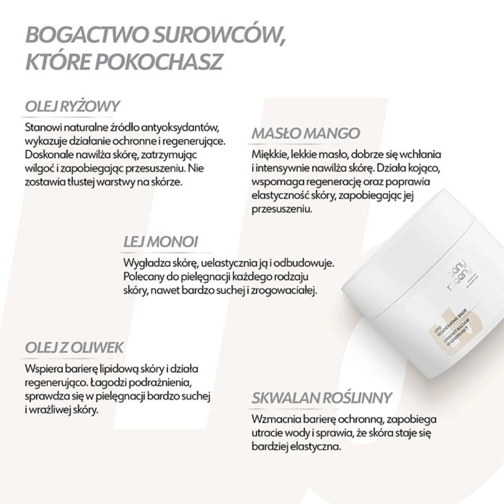 Balsam lipidowy regenerujący do ciała | eeny meeny