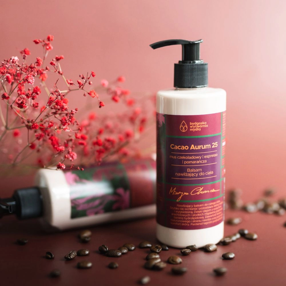 Balsam nawilżający do ciała - Cacao Aurum 25 | Bydgoska Wytwórnia Mydła