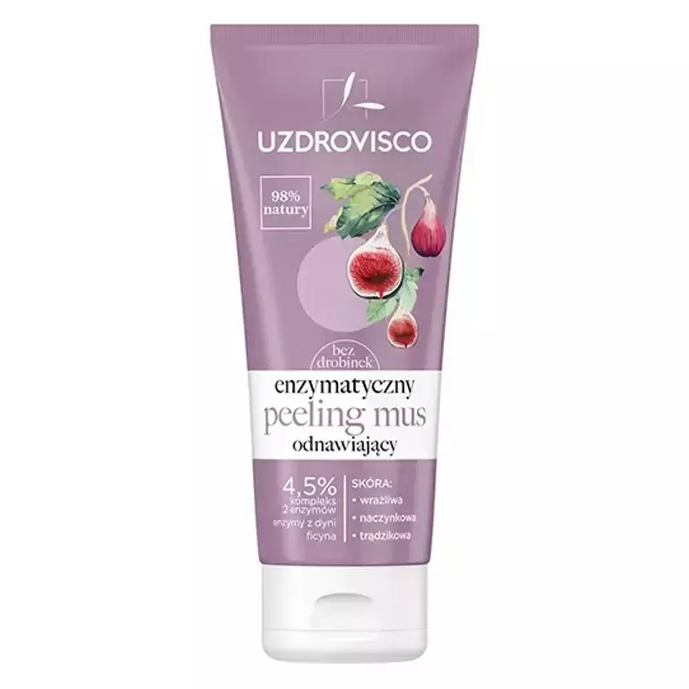 Bezolejowy enzymatyczny peeling - mus odnawiający | Uzdrovisco