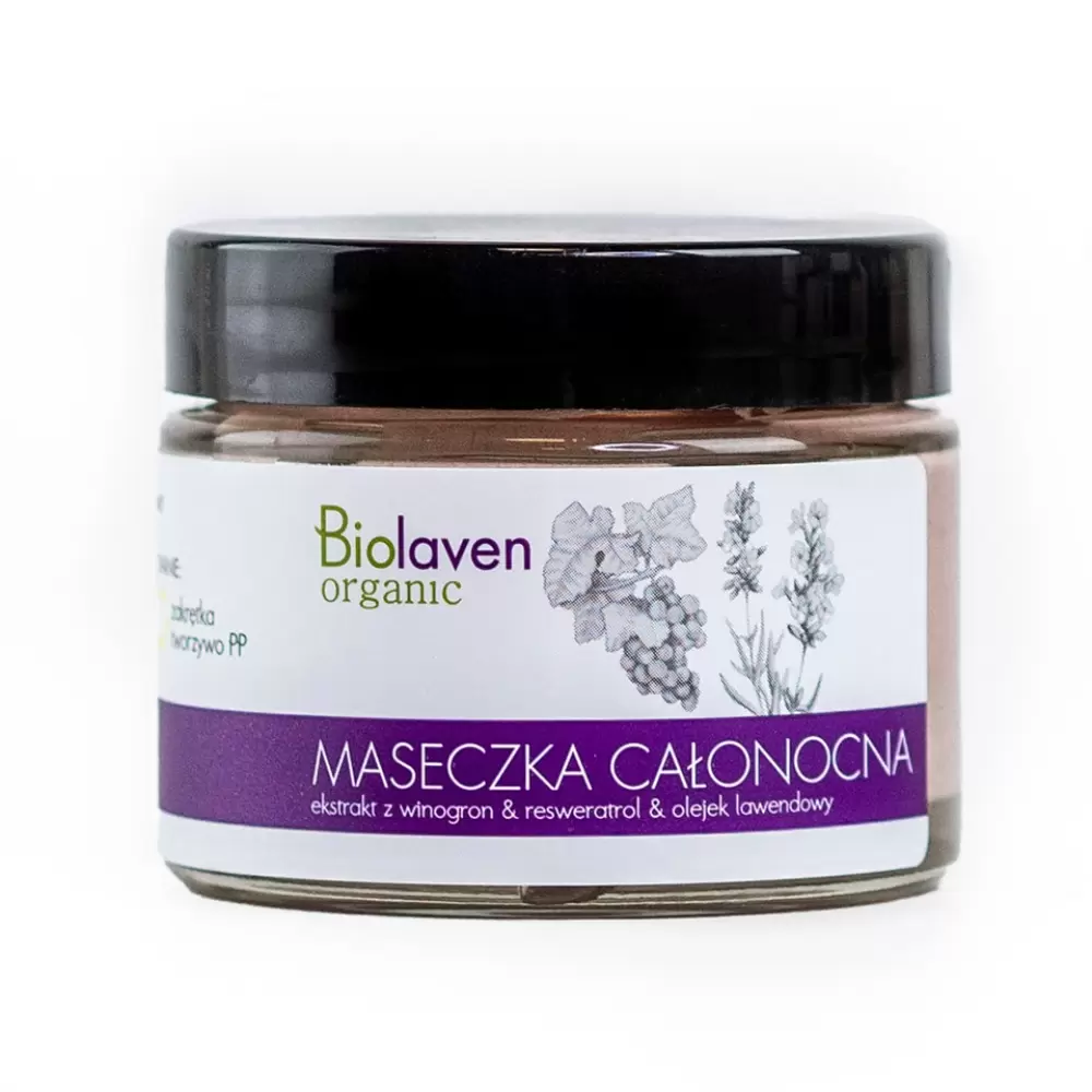 Maseczka całonocna do twarzy | Biolaven