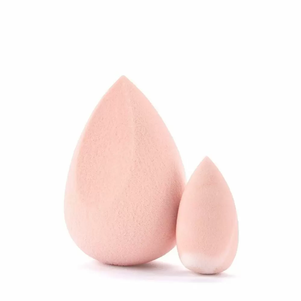 Gąbki do makijażu Zestaw Candy Pink Cut z mini | Boho Beauty