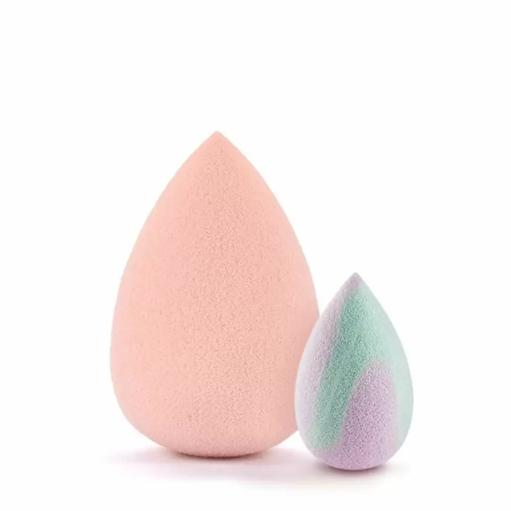 Gąbki do makijażu Zestaw Medium Cut z mini Pastel Vibes | Boho Beauty