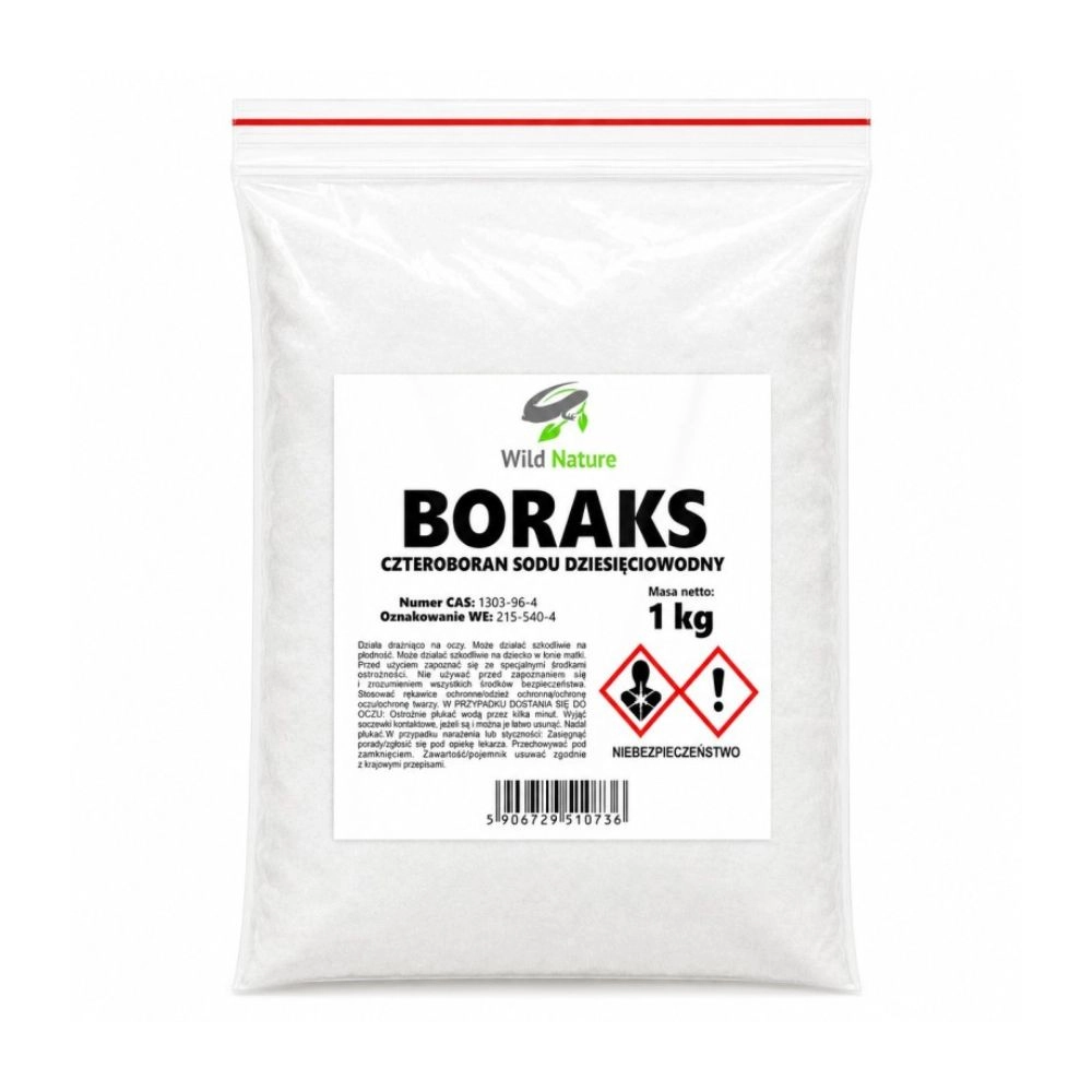 Boraks - czteroboran sodu, 10-wodny BORAX | Wild Nature