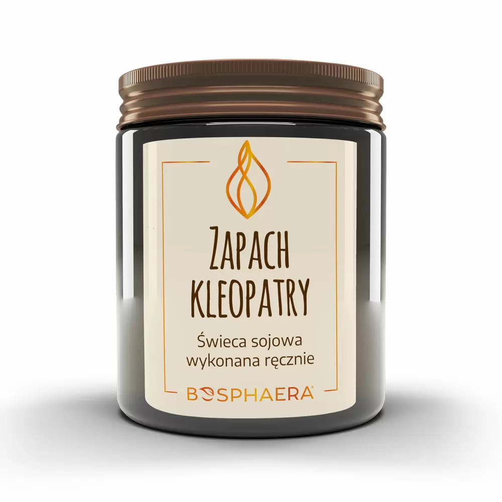Sojowa świeca zapachowa Zapach Kleopatry | Bosphaera