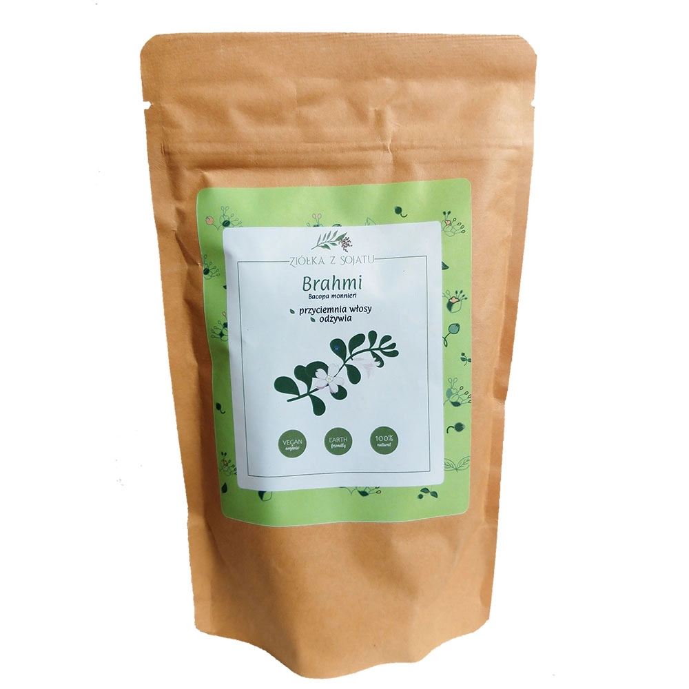 Brahmi (proszek) do włosów | Ziołka z Sojatu
