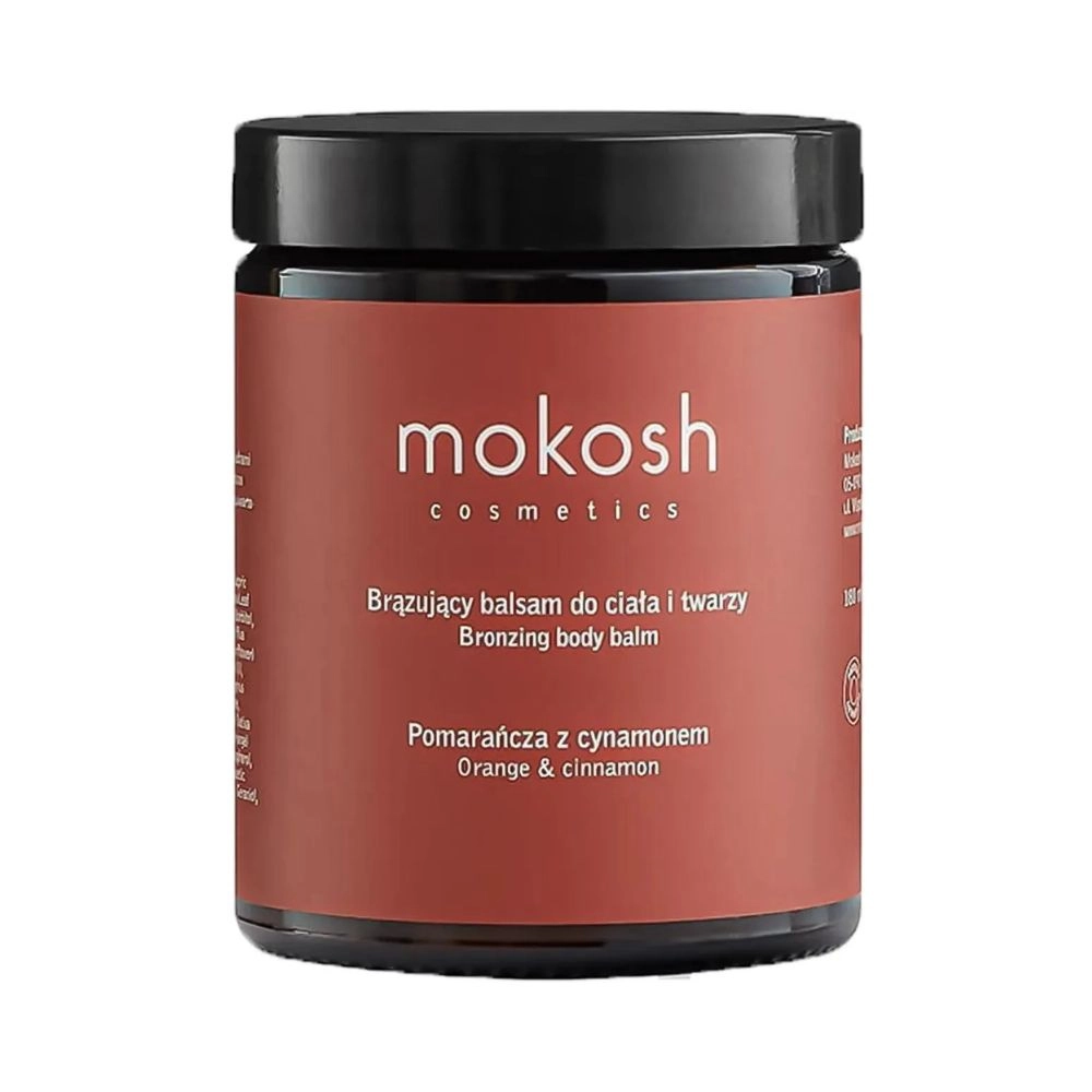 Brązujący balsam do ciała i twarzy Pomarańcza z Cynamonem | Mokosh