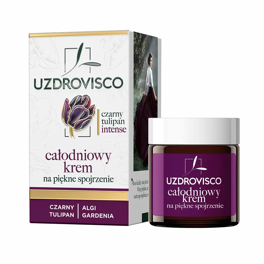 Czarny Tulipan Intense Całodniowy krem na piękne spojrzenie | Uzdrovisco