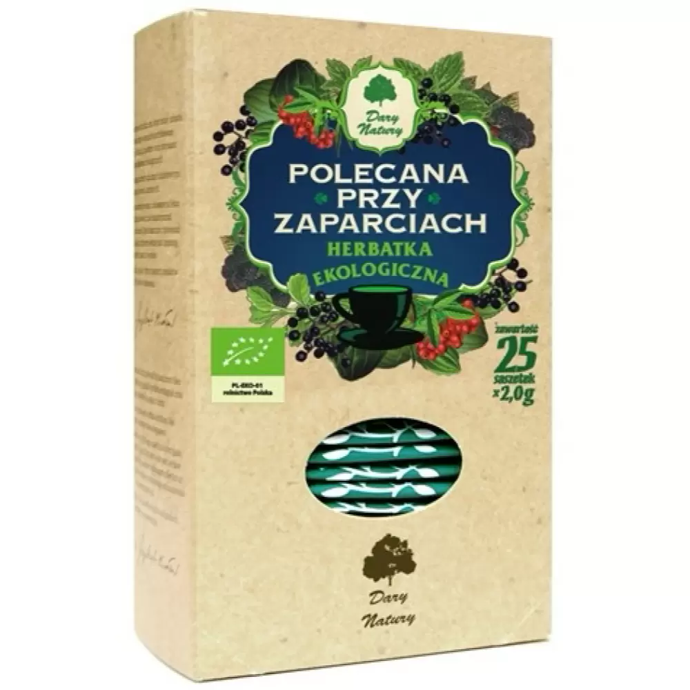 Herbatka przy zaparciach Eko | Dary Natury