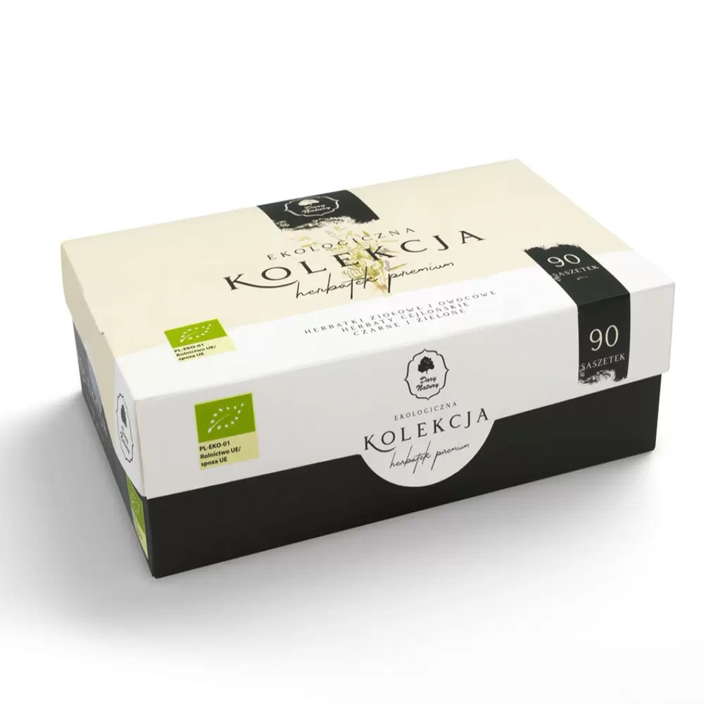 Zestaw - kolekcja herbatek Premium EKO | Dary Natury