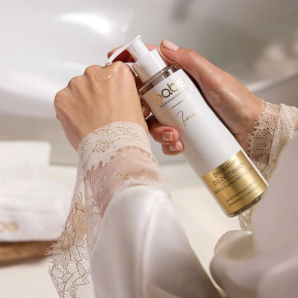 Delikatny żel do mycia twarzy Senso | babo