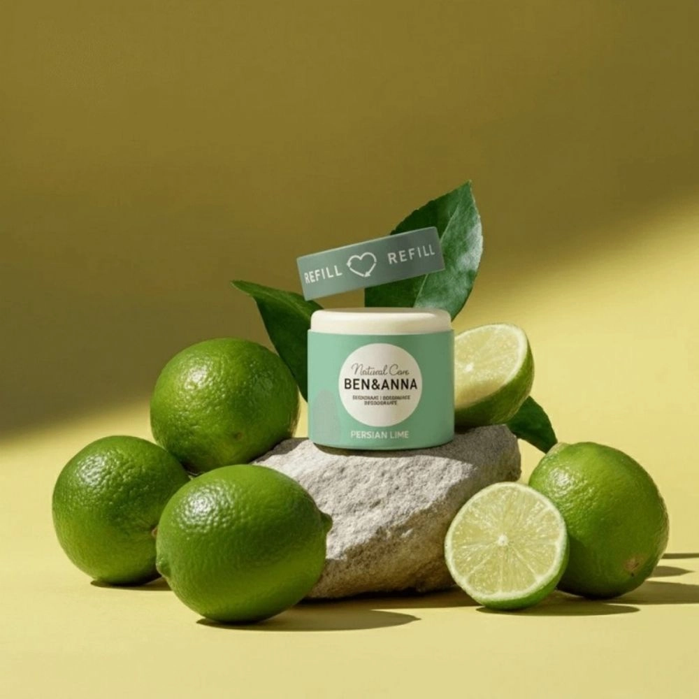 Dezodorant na bazie sody Persian lime - REFILL | Ben&Anna