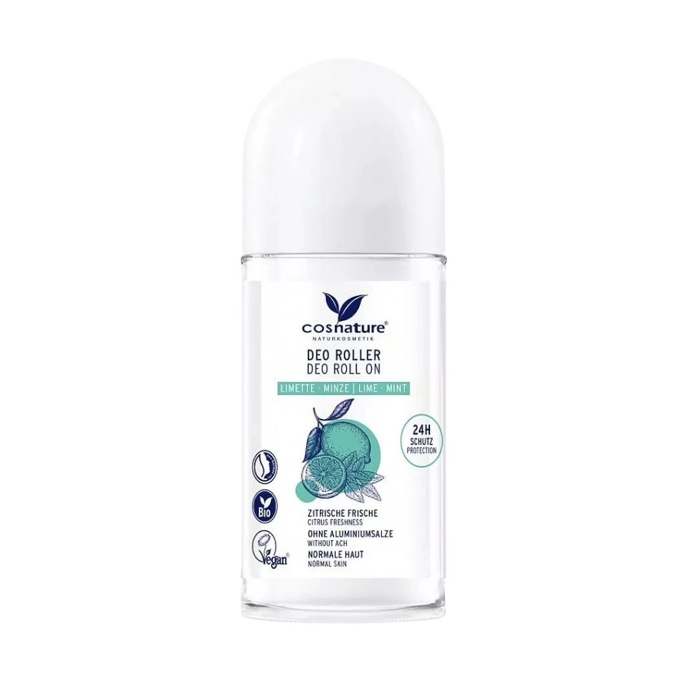 Dezodorant roll-on z limonką i miętą | Cosnature